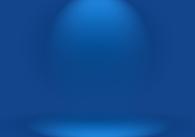 Tomada completa de las luces azules
