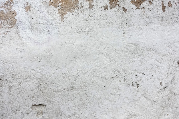 Tomada completa de la pared erosionada