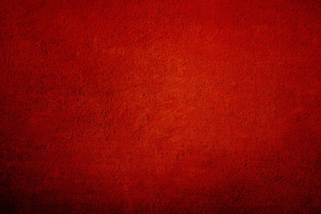 Tomada completa de la pared roja