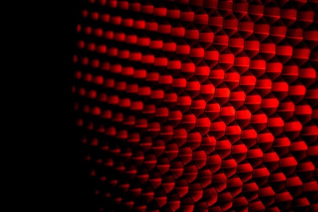 Tomada de cuadro completo de luces multicolores