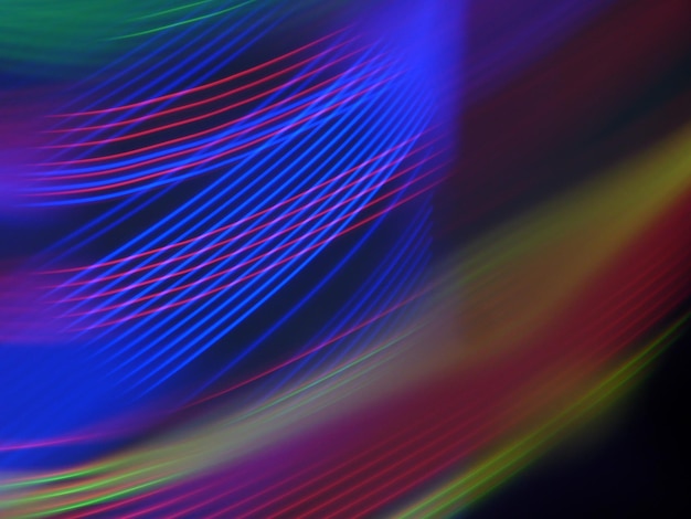 Tomada de cuadro completo de pintura de luz multicolor