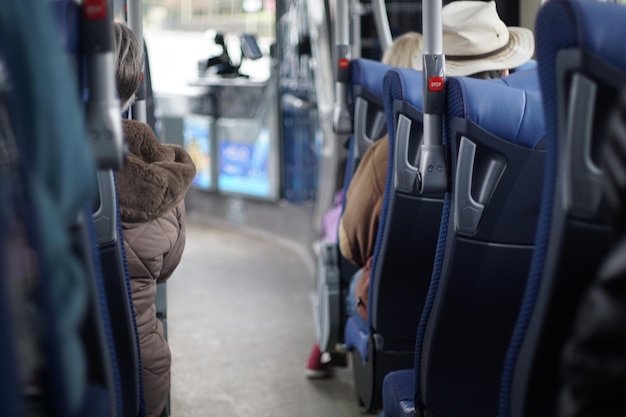 Foto tomada panorámica del tren