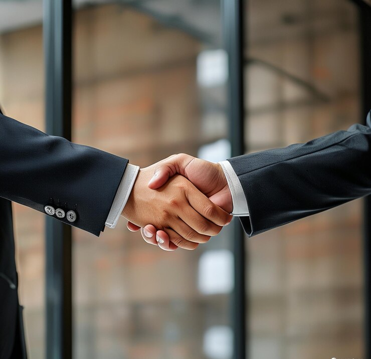 Tomarse de la mano con los socios comerciales para confiar en los socios comerciales