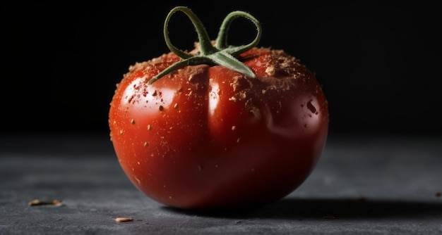 Tomate cereja biológico recém-colhido