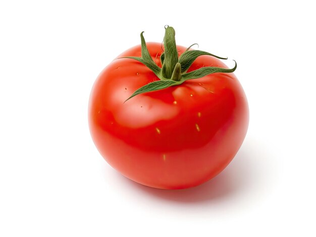 tomate en una IA generativa blanca