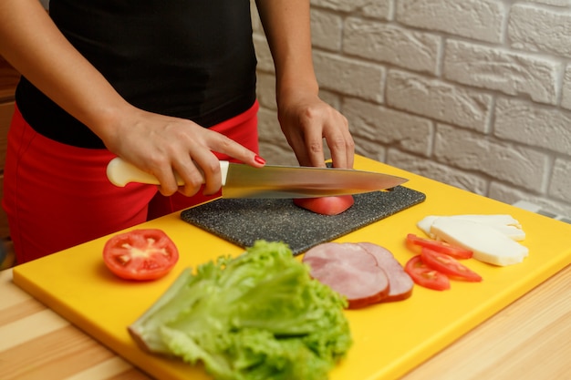 Tomate Mujer Rebanada