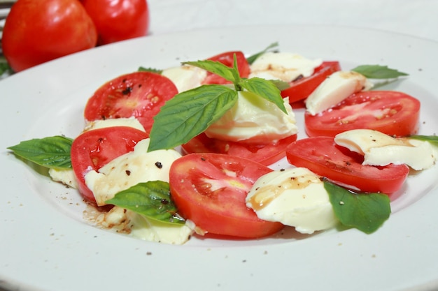 tomate salada de mussarela