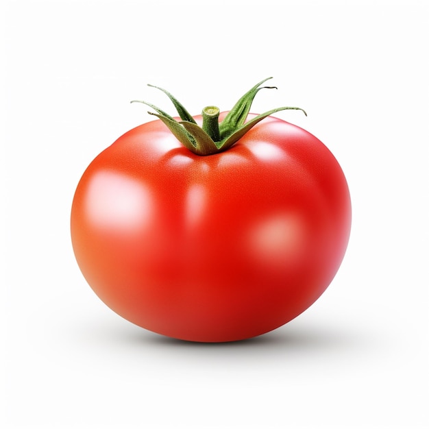 Tomate Vermelho 8k Ultra Hd Foto em fundo branco