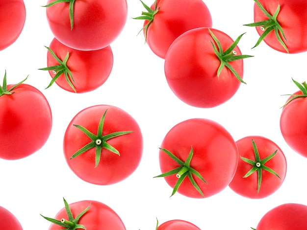 Tomaten auf weiß