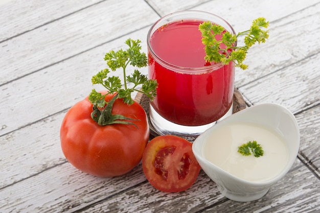 Tomaten Joghurt Mix Saft