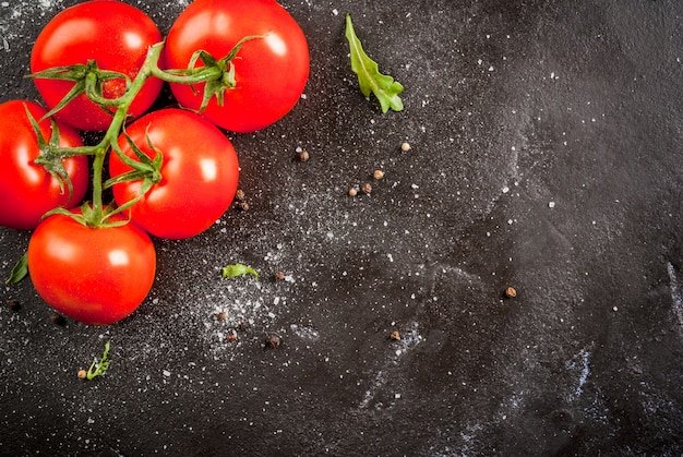 Tomaten mit Gewürzen