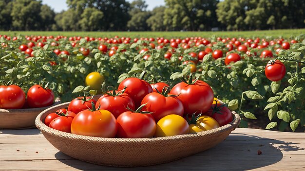 Tomatenernte