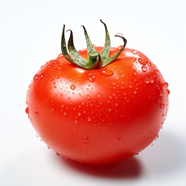 Tomatenproduktfotografie weißer Hintergrund