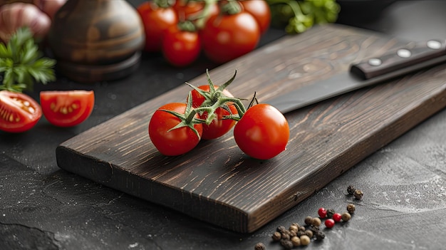 Tomates cereja IA gerativa