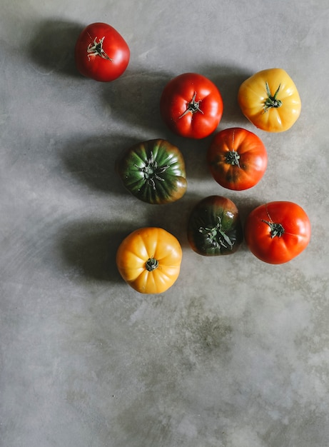 tomates frescos y orgánicos reliquia