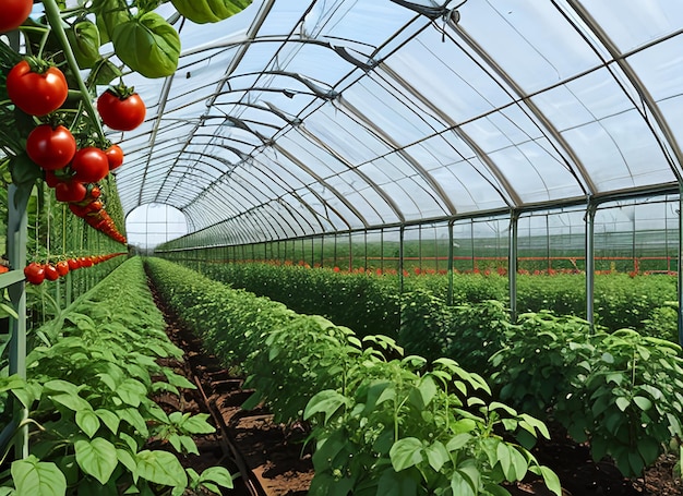 Tomates frescos recogidos del arbusto.