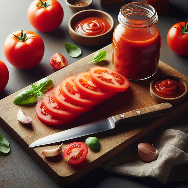 Tomates en jugo o en pasta de tomate