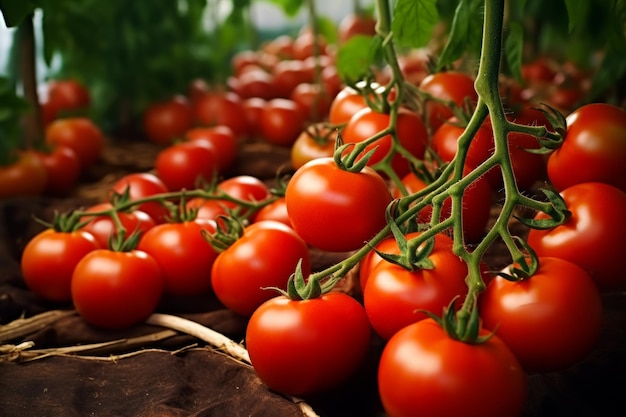 tomates rojos en las ramas IA generativa