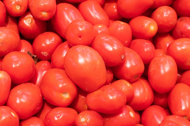 Tomates en un supermercado