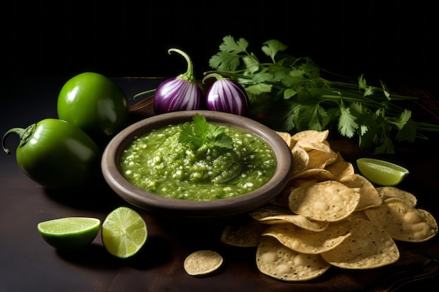 Tomatillo Salsa saúde Lanches Receitas Comida