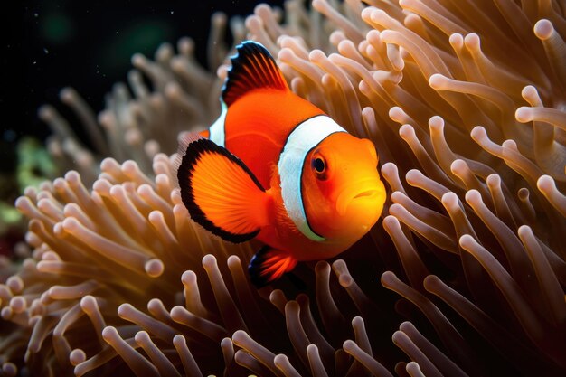 Tomato Anemonefish ai generado por