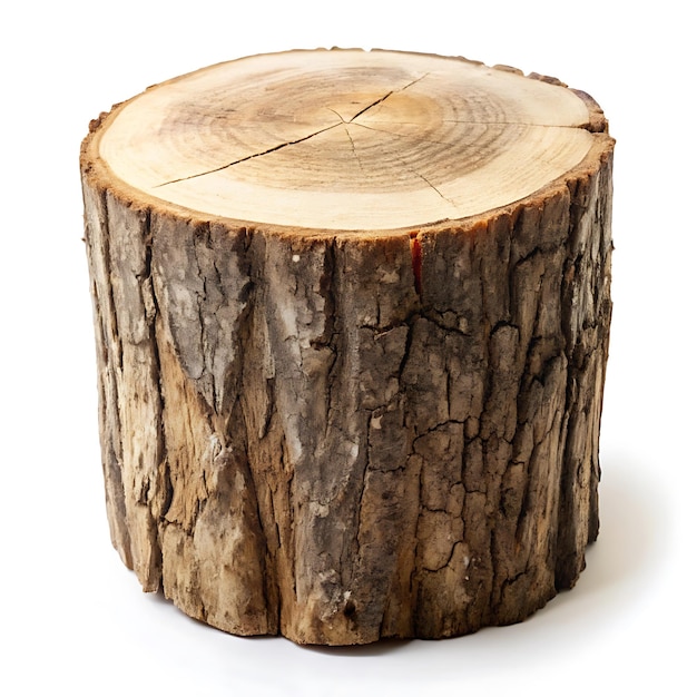 Tomo de árbol con reloj que muestra 1200 naturaleza y tiempo arte