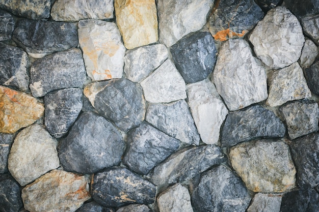 Tono de la vendimia de la textura del fondo de la pared de piedra del Grunge