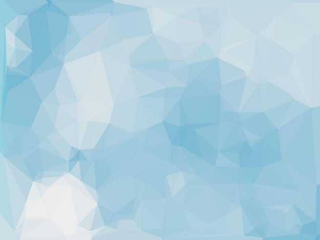 Los tonos azules abstractos el fondo geométrico vibrante con diseño de mosaico