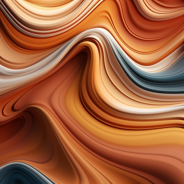 Tonos de tierra renderizados en 3D textura de mármol fondo abstracto