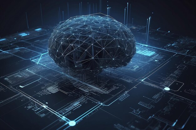 Tons azuis de conectividade Explorando redes dinâmicas para algoritmos de IA e computação quântica