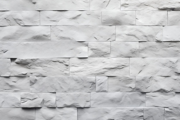 Tons sutis de pedra branca e cinza com textura de concreto parede fachada generativa Ai