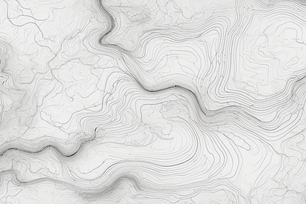 Topografische Kartenkonturen, Illustration der Lagerbestände