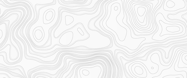 Topographische Karte geographisches Bergrelief abstrakte Linien Hintergrund