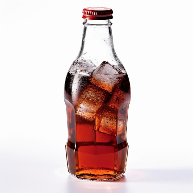 Foto topsia cola mit weißem hintergrund von hoher qualität
