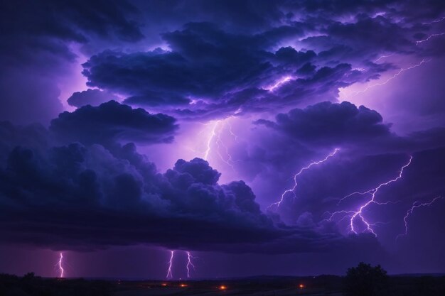 Foto tormenta cielo fondo de tormenta fondo de pantalla de tormenta fondo de cielo tormentoso nubes de tormenta cielo de tormenta de neón ai generativo