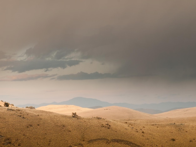 Tormenta de la pradera en Colorado.