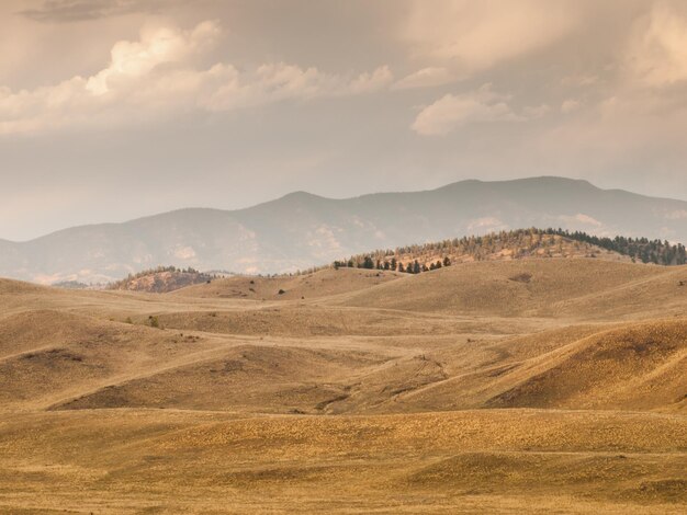 Tormenta de la pradera en Colorado.