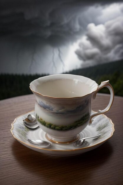 Tormenta por una taza de té