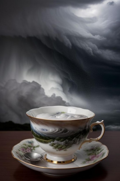 Tormenta por una taza de té