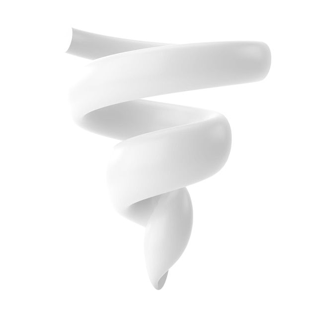 Tornado 3D-Wettersymbol 3D-Klimasymbol 3D-Element