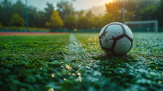 Torneo de fútbol escolar dedicado a los maestros fondo de color sólido 4k ultra hd