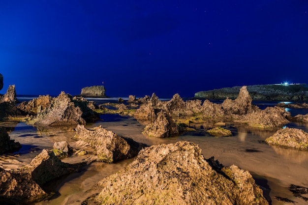 Toro Beach, Llanes, Astúrias, Espanha