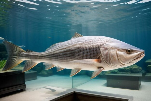 Foto toronto, ontario, canadá 28 de marzo de 2023 una sombra de alabama en el acuario ripley