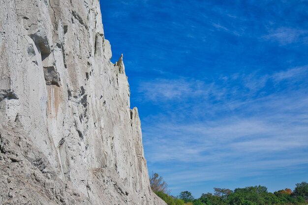 Toronto Scenic Scarborough Bluffs mit Blick auf das Seeufer von Ontario