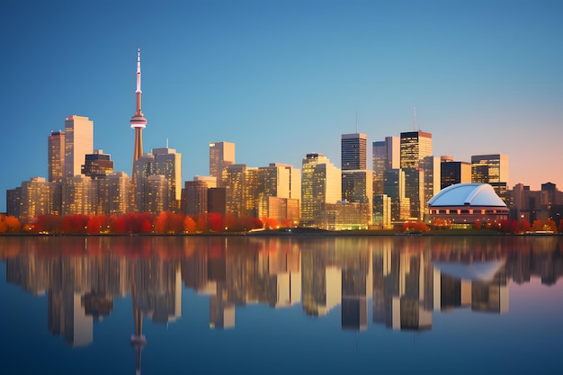 Toronto skyline toronto canada centro de toronto cn torre toronto cidade de toronto