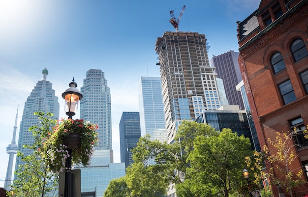 Toronto-Stadtskyline, Ontario, Kanada