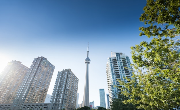 Toronto-Stadtskyline, Ontario, Kanada