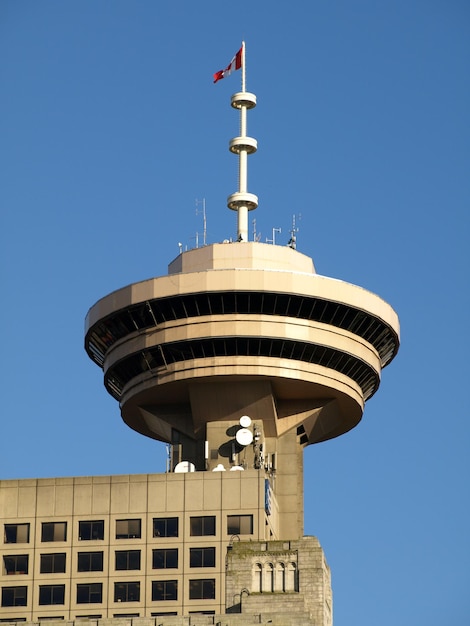 Torre del centro del puerto de Vancouver