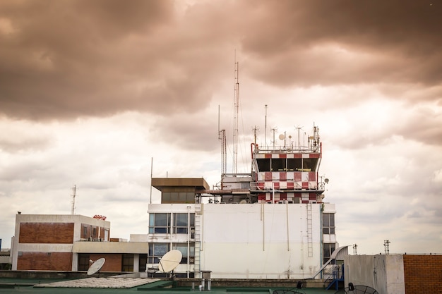 Torre de control de vuelo