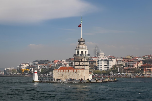 Torre das donzelas em Istambul Turquia